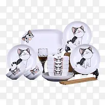 卡通成套瓷碗-空若网 卡通成套瓷碗-空若网