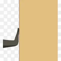 手绘推门-空若网 手绘推门-空若网