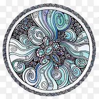 矢量罗盘花纹-空若网 矢量罗盘花纹-空若网