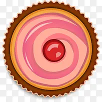 手绘多彩蛋糕-空若网 手绘多彩蛋糕-空若网