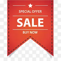 矢量销售促销旗帜-空若网 矢量销售促销旗帜-空若网