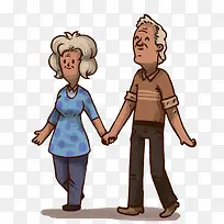 手牵手老夫妻-空若网 手牵手老夫妻-空若网