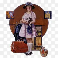 �廭-׼�����е�СŮ��-������