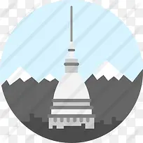安托内利尖塔图标-空若网 安托内利尖塔图标-空若网