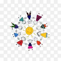 儿童手牵手-空若网 儿童手牵手-空若网