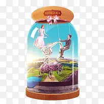 瓶中景光-空若网 瓶中景光-空若网