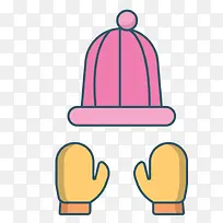 冬天的手套帽子-空若网 冬天的手套帽子-空若网