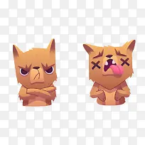 创意手绘生气狐狸-空若网 创意手绘生气狐狸-空若网