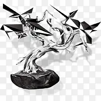 抽象树枝-空若网 抽象树枝-空若网