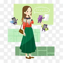 插画-空若网 插画-空若网