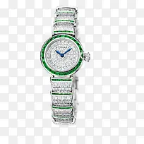 宝格丽腕表银绿色手表镶钻女表-空若网 宝格丽腕表银绿色手表镶钻女表-空若网