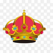 美丽的卡通皇冠矢量图-空若网 美丽的卡通皇冠矢量图-空若网