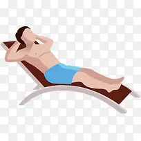 沙滩椅矢量-空若网 沙滩椅矢量-空若网