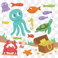 海底动物世界-空若网 海底动物世界-空若网