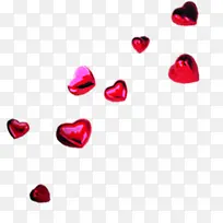 爱心散落素材-空若网 爱心散落素材-空若网