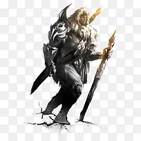 野人手绘素材-空若网 野人手绘素材-空若网