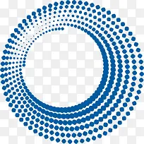 蓝色创意圆点-空若网 蓝色创意圆点-空若网