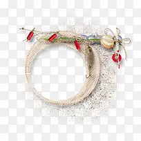 小草扇贝绳子棕色圆环-空若网 小草扇贝绳子棕色圆环-空若网