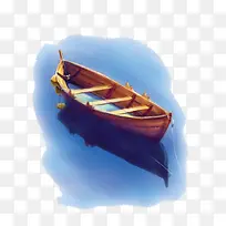 手绘水彩画船-空若网 手绘水彩画船-空若网