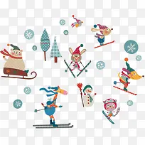 动物滑雪-空若网 动物滑雪-空若网