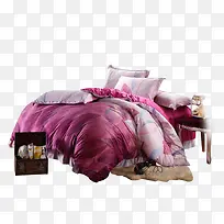 产品实物粉红色四件套-空若网 产品实物粉红色四件套-空若网