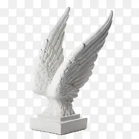 振翅的老鹰翅膀白模家居摆件-空若网 振翅的老鹰翅膀白模家居摆件-空若网