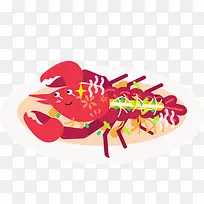 可爱的龙虾-空若网 可爱的龙虾-空若网