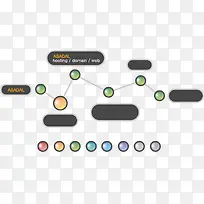 黑色质感按钮时间轴-空若网 黑色质感按钮时间轴-空若网