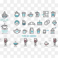 咖啡咖啡杯图标-空若网 咖啡咖啡杯图标-空若网