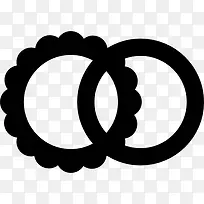 结婚戒指图标-空若网 结婚戒指图标-空若网