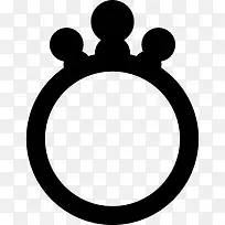 结婚戒指图标-空若网 结婚戒指图标-空若网