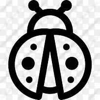 七星瓢虫图标-空若网 七星瓢虫图标-空若网