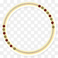 白色透明珠串手环-空若网 白色透明珠串手环-空若网