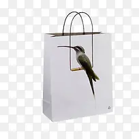 白色彩绘包装口袋-空若网 白色彩绘包装口袋-空若网