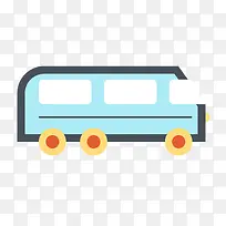 矢量公交车素材-空若网 矢量公交车素材-空若网