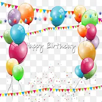 矢量布置气球-空若网 矢量布置气球-空若网