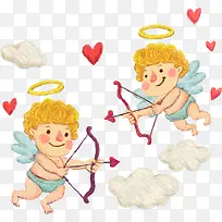 手绘爱情使者-空若网 手绘爱情使者-空若网