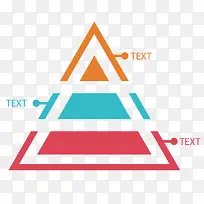彩色三角形标签分层-空若网 彩色三角形标签分层-空若网