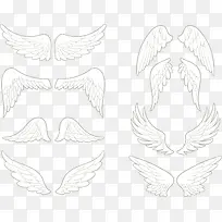 创意翅膀集合-空若网 创意翅膀集合-空若网