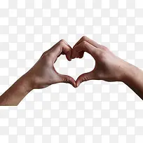 爱心手势-空若网 爱心手势-空若网