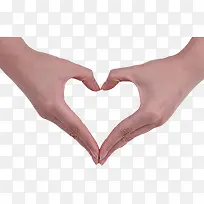 爱心手势-空若网 爱心手势-空若网
