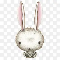 手绘毛茸茸兔子-空若网 手绘毛茸茸兔子-空若网
