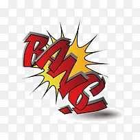 BANG惊讶标签矢量素材-空若网 BANG惊讶标签矢量素材-空若网