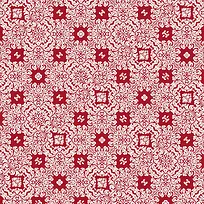 白色花纹红色背景-空若网 白色花纹红色背景-空若网