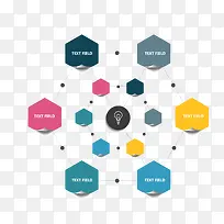 矢量组织架构图素材-空若网 矢量组织架构图素材-空若网