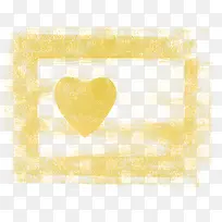 橙色方框桃心-空若网 橙色方框桃心-空若网