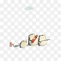 消防小企鹅-空若网 消防小企鹅-空若网