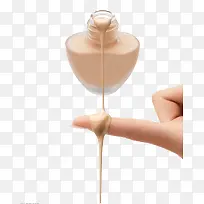 高清摄影合成化妆品粉底液-空若网 高清摄影合成化妆品粉底液-空若网