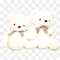可爱白色小熊娃娃-空若网 可爱白色小熊娃娃-空若网