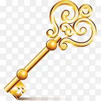 钥匙金色素材-空若网 钥匙金色素材-空若网